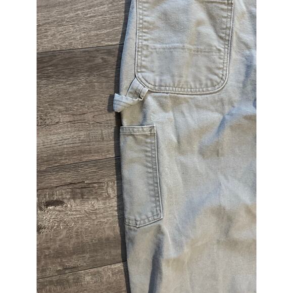 Carhartt Mens Dungaree Fit Washed Twill Pants Jeans Size 36 x 32 - Picture 6 of 8